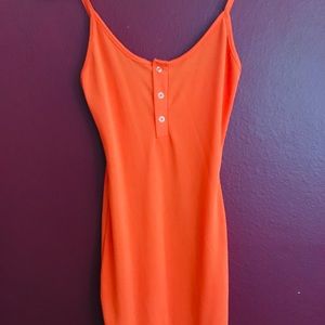 Pretty Little Thing Orange Dress